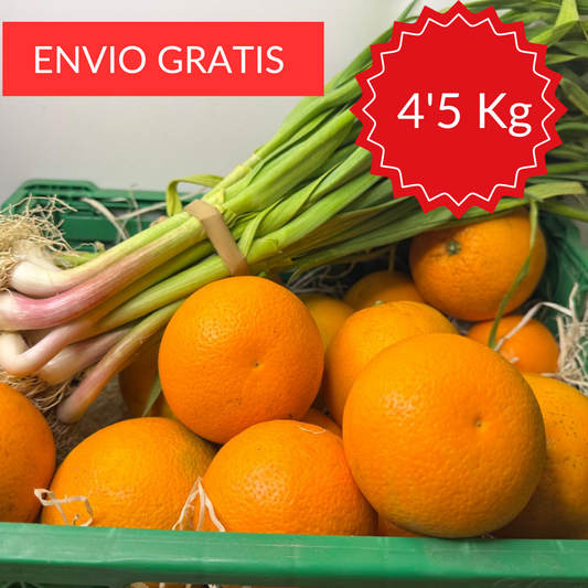 Pack Tradición Valenciana: Ajos Tiernos de Xàtiva y Lane Late 4´5 kg.