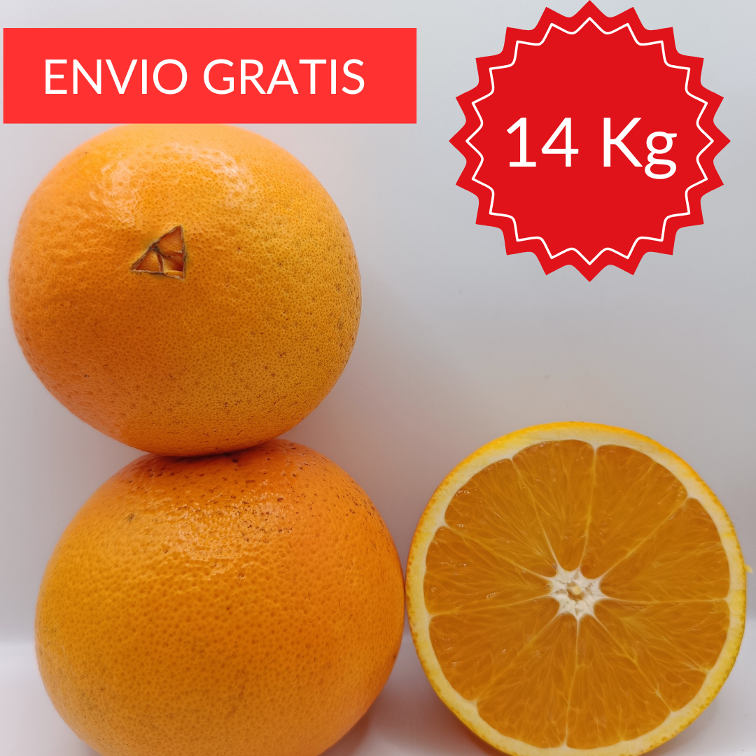 Naranja de Mesa PREMIUM Navel Powell 14 KG.