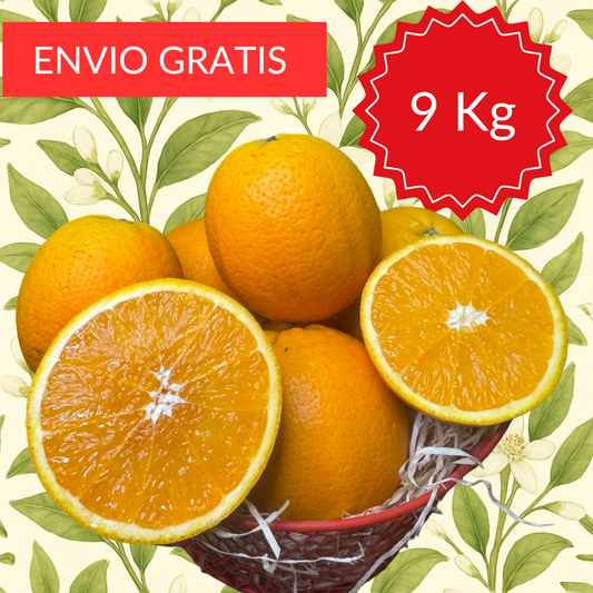 Naranja Valencia Midnight 9 kg.